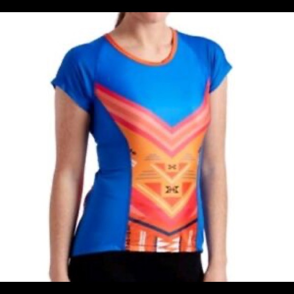 NWT ~ MOXIE ~ Rio Colorblock Jersey Tee Medium * - Picture 2 of 3